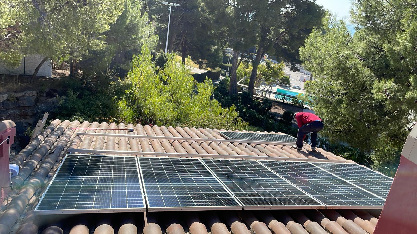 Instalación solar fotovoltaica